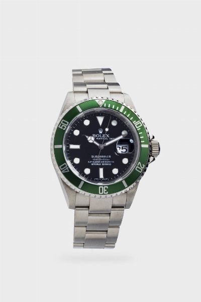 ROLEX : Mod. Submariner  ref. 16610LV  anno 2008  - Asta Orologi  - Associazione Nazionale - Case d'Asta italiane