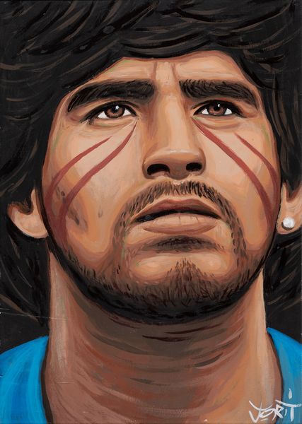 Jorit : Maradona  - Asta Napoli, j'adore! - Associazione Nazionale - Case d'Asta italiane