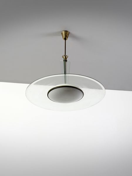 PONTI GIO (1891 - 1979) : Lampada a sospensione per Fontana Arte, Milano  - Asta Asta 447 | DESIGN E ARTI DECORATIVE DEL NOVECENTO Online - Associazione Nazionale - Case d'Asta italiane