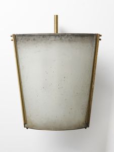 CHIESA PIETRO (1892 - 1948) : attribuito. Coppia di grandi lampade da parete per Luigi Fontana, Milano  - Asta Asta 447 | DESIGN E ARTI DECORATIVE DEL NOVECENTO Online - Associazione Nazionale - Case d'Asta italiane