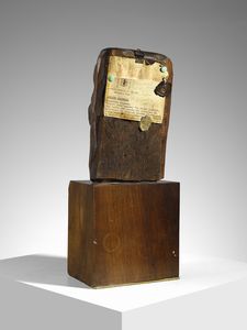 SARTORI AMLETO (1915 - 1962) : Il poeta cognac Scultura, Padova  - Asta Asta 447 | DESIGN E ARTI DECORATIVE DEL NOVECENTO Online - Associazione Nazionale - Case d'Asta italiane