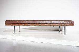 MIES VAN DER ROHE LUDWIG (1886 - 1969) : Daybed Mies Couch per Knoll International, U.S.A.  - Asta Asta 447 | DESIGN E ARTI DECORATIVE DEL NOVECENTO Online - Associazione Nazionale - Case d'Asta italiane