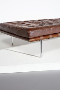 MIES VAN DER ROHE LUDWIG (1886 - 1969) : Daybed Mies Couch per Knoll International, U.S.A.  - Asta Asta 447 | DESIGN E ARTI DECORATIVE DEL NOVECENTO Online - Associazione Nazionale - Case d'Asta italiane