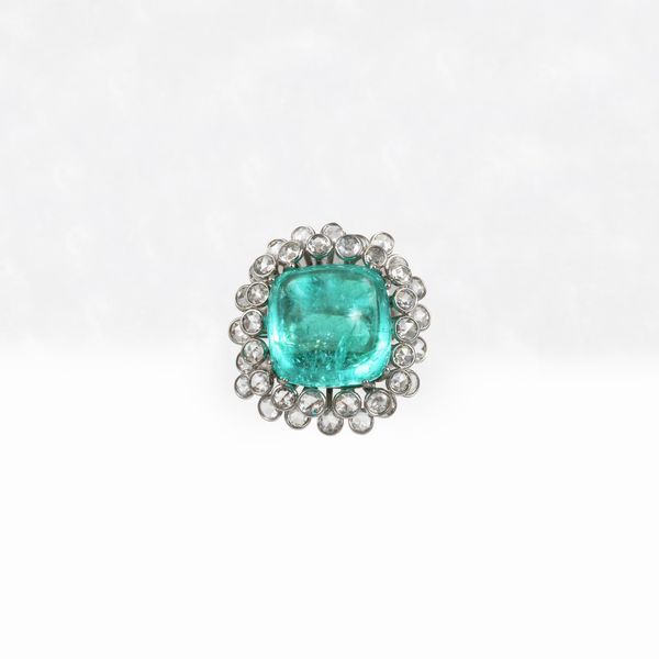 ANELLO, TORMALINA PARAIBA  - Asta Gioielli Importanti - Associazione Nazionale - Case d'Asta italiane