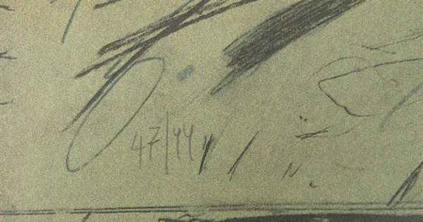 Cy Twombly : Senza titolo  - Asta Multipli e grafica internazionale - Associazione Nazionale - Case d'Asta italiane