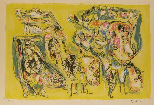 ASGER JORN : Senza titolo  - Asta Multipli e grafica internazionale - Associazione Nazionale - Case d'Asta italiane