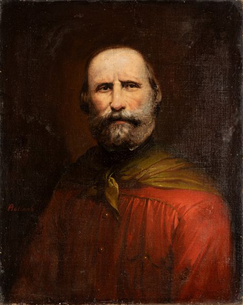 Scuola del secolo XIX : Giuseppe Garibaldi  - Asta Importanti Dipinti e Sculture / Arte Figurativa tra XIX e XX Secolo - Parte 2 - Associazione Nazionale - Case d'Asta italiane