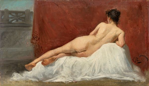 Annunzio Barchi : Nudo femminile  - Asta Importanti Dipinti e Sculture / Arte Figurativa tra XIX e XX Secolo - Parte 2 - Associazione Nazionale - Case d'Asta italiane