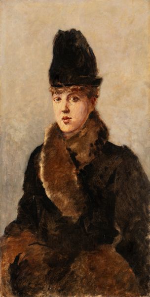 Giuseppe De Nittis : Ritratto di parigina  - Asta Importanti Dipinti e Sculture / Arte Figurativa tra XIX e XX Secolo - Parte 2 - Associazione Nazionale - Case d'Asta italiane