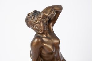 Achille D'Orsi : Pathos  - Asta Antiquariato - Icone, Arredi, Sculture, Oggetti d'Arte - Associazione Nazionale - Case d'Asta italiane