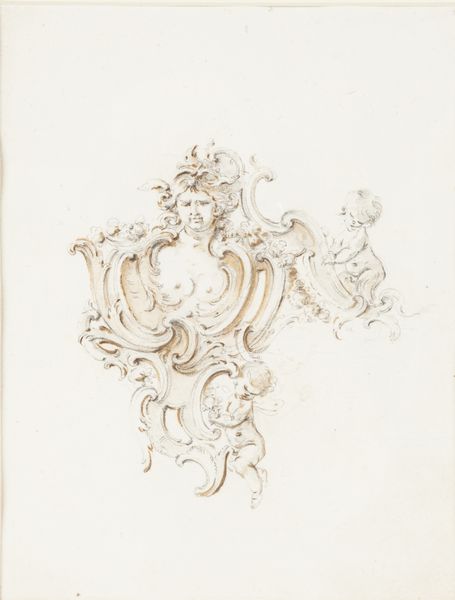 GIOVANNI BETTATI : Studio per orologio  - Asta Disegni Antichi - Associazione Nazionale - Case d'Asta italiane