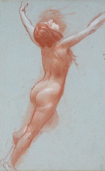 Adolf Hirémy-Hirschl : Studio di nudo femminile  - Asta Disegni Antichi - Associazione Nazionale - Case d'Asta italiane