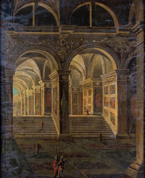 Viviano Codazzi, Seguace di : Interni di architetture  - Asta Dipinti antichi  - Associazione Nazionale - Case d'Asta italiane