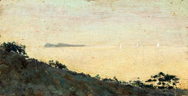 Giuseppe De Nittis : Capri da Capodimonte  - Asta Dipinti del XIX secolo - Associazione Nazionale - Case d'Asta italiane