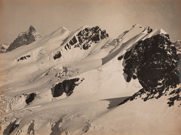 VITTORIO SELLA : Ghiacciaio di Verra, Breithorn  - Asta Fotografia - Associazione Nazionale - Case d'Asta italiane