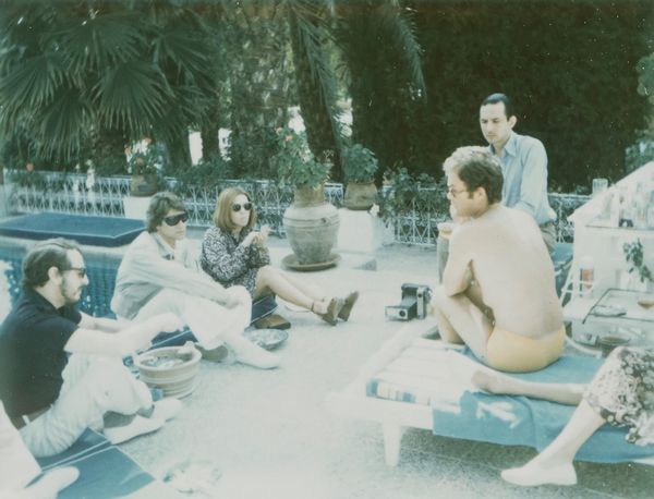 Andy Warhol : Pierre Berge, Yves Saint Laurent, Clara Saint, Fred Hughes, and Man in Swimsuit  - Asta Fotografia - Associazione Nazionale - Case d'Asta italiane