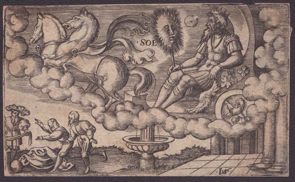 VIRGIL SOLIS : Sol (Sole)  - Asta Disegni, Stampe e Carte Geografiche dal XVI al XIX secolo - Associazione Nazionale - Case d'Asta italiane