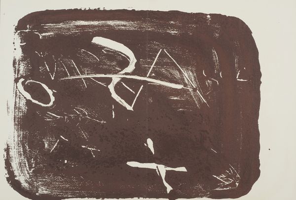 TAPIES ANTONI (1923 - 2012) : DERRIER LE MIROIR, 1974  - Asta Asta 448 | GRAFICA MODERNA, FOTOGRAFIA E MULTIPLI D'AUTORE Virtuale - Associazione Nazionale - Case d'Asta italiane