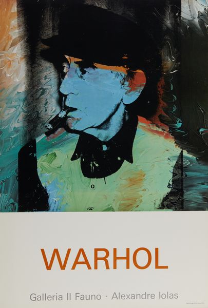 WARHOL ANDY (1928 - 1987) : MANIFESTO  - Asta Asta 448 | GRAFICA MODERNA, FOTOGRAFIA E MULTIPLI D'AUTORE Virtuale - Associazione Nazionale - Case d'Asta italiane