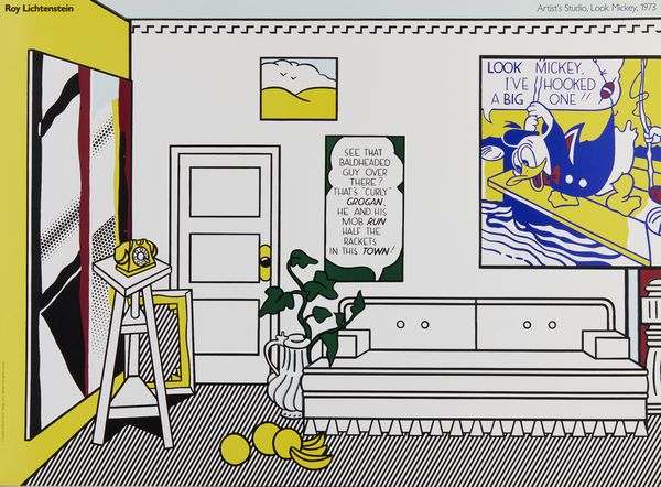 LICHTENSTEIN ROY (1923 - 1997) : LOOK MICKEY  - Asta Asta 448 | GRAFICA MODERNA, FOTOGRAFIA E MULTIPLI D'AUTORE Virtuale - Associazione Nazionale - Case d'Asta italiane