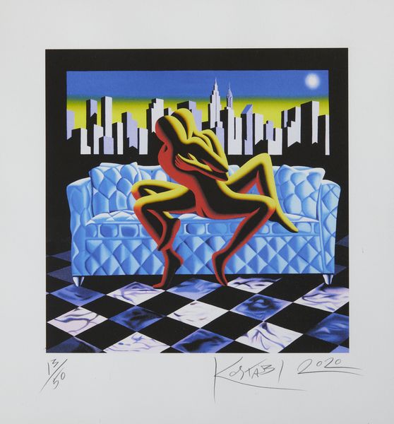 KOSTABI MARK (n. 1960) : URBANISTICA BLISS, 2020  - Asta Asta 448 | GRAFICA MODERNA, FOTOGRAFIA E MULTIPLI D'AUTORE Virtuale - Associazione Nazionale - Case d'Asta italiane