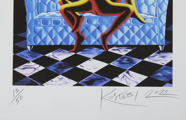 KOSTABI MARK (n. 1960) : URBANISTICA BLISS, 2020  - Asta Asta 448 | GRAFICA MODERNA, FOTOGRAFIA E MULTIPLI D'AUTORE Virtuale - Associazione Nazionale - Case d'Asta italiane