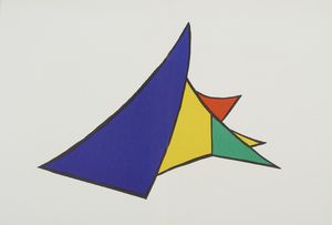 CALDER ALEXANDER (1898 - 1976) : DERRIERE LE MIROIR, 1963  - Asta Asta 448 | GRAFICA MODERNA, FOTOGRAFIA E MULTIPLI D'AUTORE Virtuale - Associazione Nazionale - Case d'Asta italiane