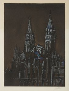 GENTILINI FRANCO (1909 - 1981) - CATTEDRALE