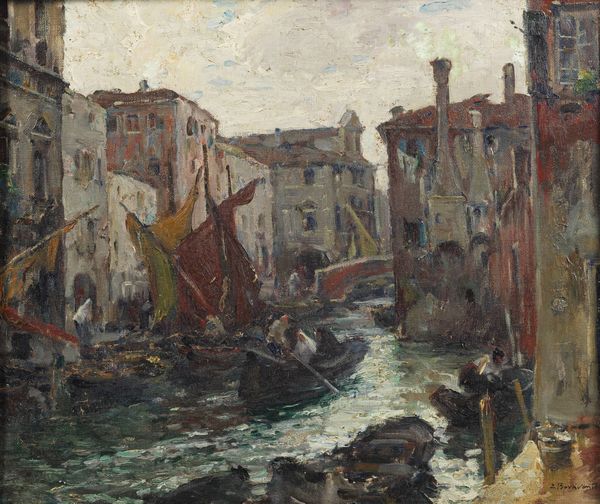 BONIVENTO ZENO (1880 - 1956) : Veduta di Venezia  - Asta Asta 449 | ARTE ANTICA E DEL XIX SECOLO Virtuale - Associazione Nazionale - Case d'Asta italiane