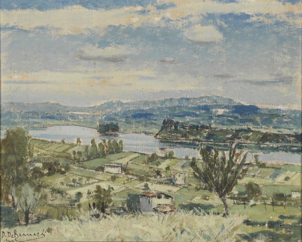 DE BERNARDI DOMENICO (1892 - 1963) : Lago di Varese  - Asta Asta 449 | ARTE ANTICA E DEL XIX SECOLO Virtuale - Associazione Nazionale - Case d'Asta italiane