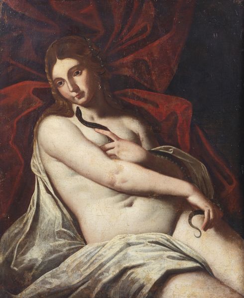 VAROTARI, DETTO IL PADOVANINO ALESSANDRO (1588 - 1649) : Attribuito a. Cleopatra  - Asta Asta 449 | ARTE ANTICA E DEL XIX SECOLO Virtuale - Associazione Nazionale - Case d'Asta italiane