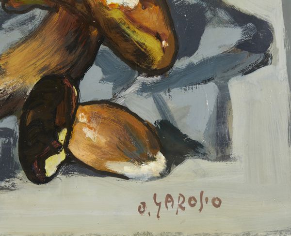 GAROSIO OTTORINO (1904 - 1980) : Natura morta con funghi  - Asta Asta 449 | ARTE ANTICA E DEL XIX SECOLO Virtuale - Associazione Nazionale - Case d'Asta italiane