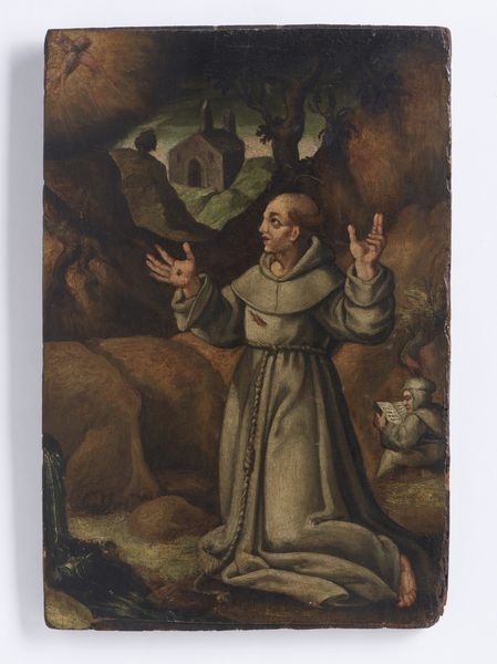 ARTISTA DEL XVII SECOLO : San Francesco  - Asta Asta 449 | ARTE ANTICA E DEL XIX SECOLO Virtuale - Associazione Nazionale - Case d'Asta italiane