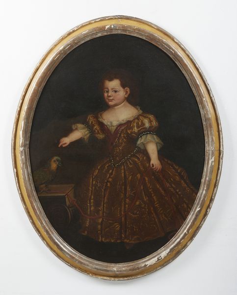 CITTADINI DETTO IL MILANESE  PIER FRANCESCO (1616 - 1681) : Attribuito a. Ritratto di bambina con pappagallo  - Asta Asta 449 | ARTE ANTICA E DEL XIX SECOLO Virtuale - Associazione Nazionale - Case d'Asta italiane