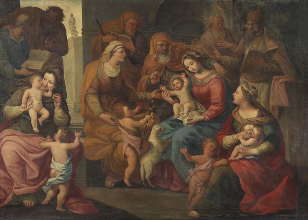 ARTISTA TOSCANO DEL XVII SECOLO : La famiglia di Sant'Anna  - Asta Asta 449 | ARTE ANTICA E DEL XIX SECOLO Virtuale - Associazione Nazionale - Case d'Asta italiane