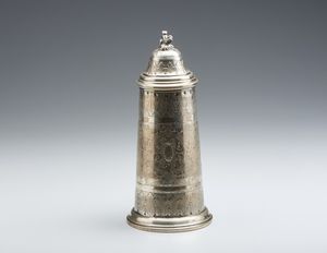 ARGENTIERE ITALIANO DEL XX SECOLO : Tankard in argento fuso e cesellato a motivi decorativi vegetali  - Asta Asta 449 | ARTE ANTICA E DEL XIX SECOLO Virtuale - Associazione Nazionale - Case d'Asta italiane