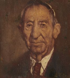 TITO LUIGI (1907 - 1991) - Ritratto di anziano