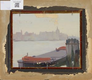 SOGARO OSCAR (1888 - 1967) : Piazza San Marco  - Asta Asta 449 | ARTE ANTICA E DEL XIX SECOLO Virtuale - Associazione Nazionale - Case d'Asta italiane