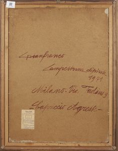 CAMPESTRINI GIANFRANCO (1901 - 1979) : Capriccio agreste  - Asta Asta 449 | ARTE ANTICA E DEL XIX SECOLO Virtuale - Associazione Nazionale - Case d'Asta italiane