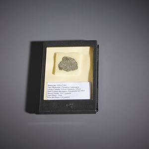 . - Chondrite Carbonacea con certificato di autenticit proveniente da Erfoud. Marocco.