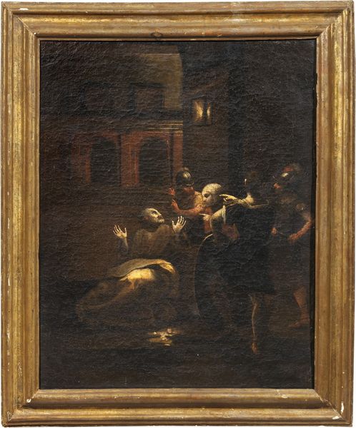 Giuseppe Maria Crespi (bottega di) : Riconoscimento di San Pietro  - Asta Importanti Arredi, Maioliche, Sculture e Dipinti Antichi - Associazione Nazionale - Case d'Asta italiane