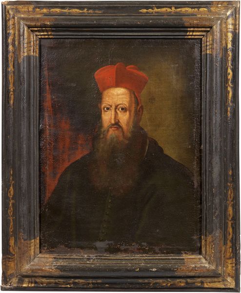 Scuola toscana del XVII secolo : Ritratto di cardinale  - Asta Importanti Arredi, Maioliche, Sculture e Dipinti Antichi - Associazione Nazionale - Case d'Asta italiane