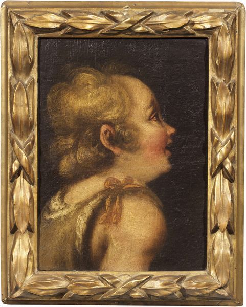 Scuola emiliana del XVII secolo : Putto  - Asta Importanti Arredi, Maioliche, Sculture e Dipinti Antichi - Associazione Nazionale - Case d'Asta italiane