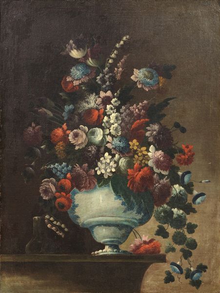 Ignoto del XIX secolo : Vaso di fiori  - Asta Importanti Arredi, Maioliche, Sculture e Dipinti Antichi - Associazione Nazionale - Case d'Asta italiane