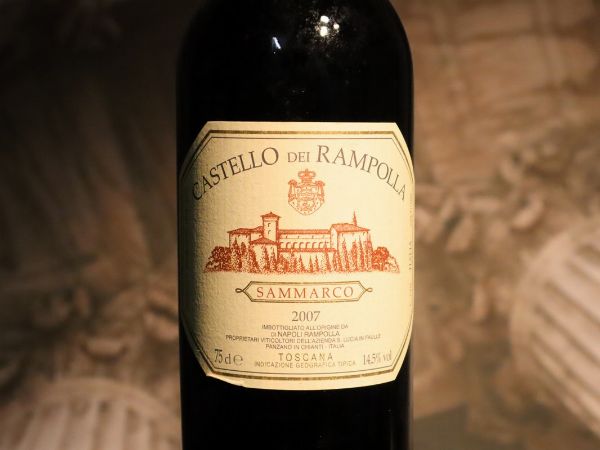 Sammarco Castello dei Rampolla 2007  - Asta Smartwine 2.0 | Spring Classics - Associazione Nazionale - Case d'Asta italiane