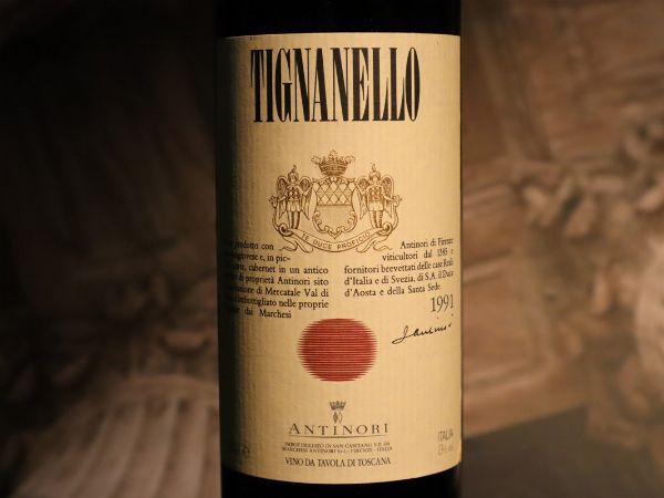 Tignanello Antinori 1991  - Asta Smartwine 2.0 | Spring Classics - Associazione Nazionale - Case d'Asta italiane