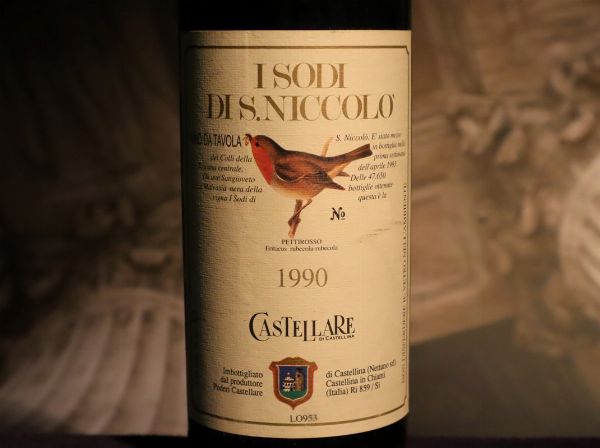 I Sodi di San Niccolò Castellare di Castellina 1990  - Asta Smartwine 2.0 | Spring Classics - Associazione Nazionale - Case d'Asta italiane