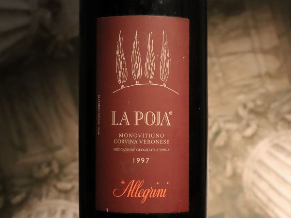 La Poja Allegrini 1997  - Asta Smartwine 2.0 | Spring Classics - Associazione Nazionale - Case d'Asta italiane