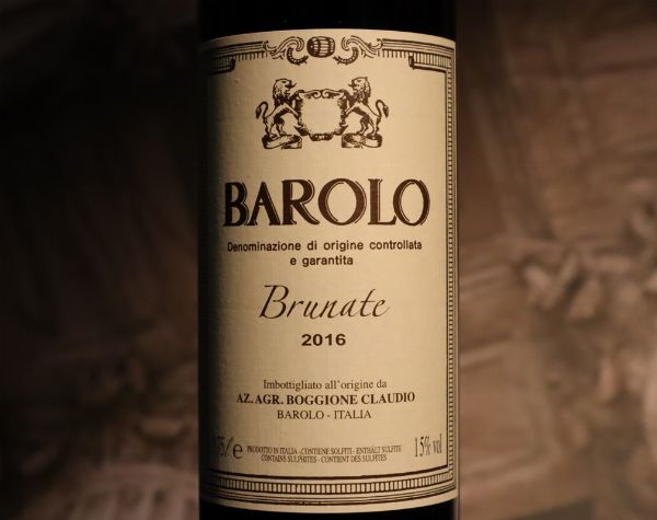 Barolo Brunate Claudio Baggione 2016  - Asta Smartwine 2.0 | Spring Classics - Associazione Nazionale - Case d'Asta italiane