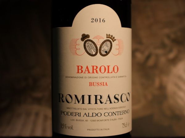 Barolo Bussia Romirasco Poderi Aldo Conterno 2016  - Asta Smartwine 2.0 | Spring Classics - Associazione Nazionale - Case d'Asta italiane